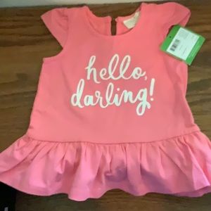COPY - NWT Kate spade hello darling flutter top